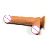 Automatic Telescopic Heating Penis Vibrator Female Masturbation Super Realistic Dildo Vibrator Erotic Sex Products Adult Toys - EROS NECTAR